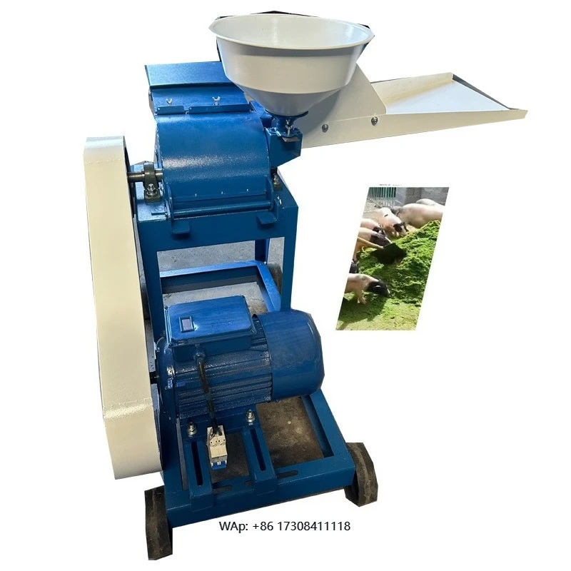 

High-humidity fresh grass stem grinder, corn grain hammer grinder, grass cutter, crusher