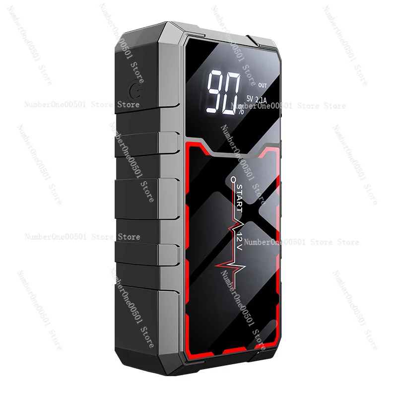 

Car emergency start power supply 12V battery loss of power and electric treasure outdoor self-driving car flameout rescue