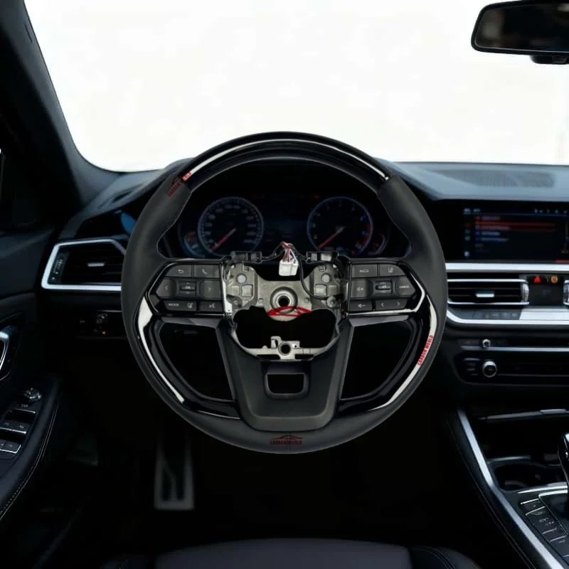 

Suitable for Toyota Hilux Land Cruiser LC200 LC300 Prado 120 150 200 LC79 LC70 LC76 FJ70 FJ79 Piano Black Steering Wheel