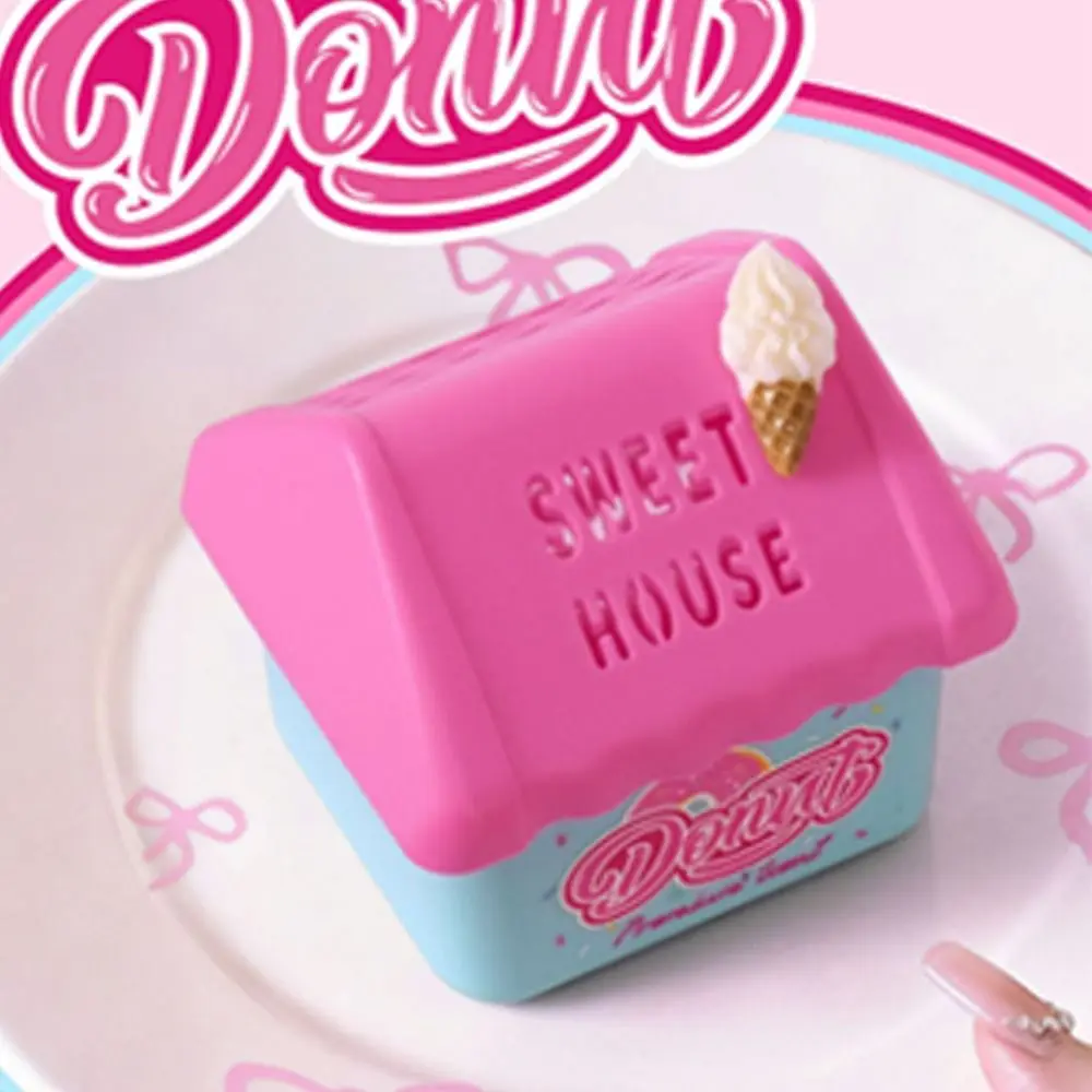 Creative Ice Cream Hut Aromatherapy Cream Deodorization Purify Air Air Freshener Long-lasting Car Fragrance Ornaments