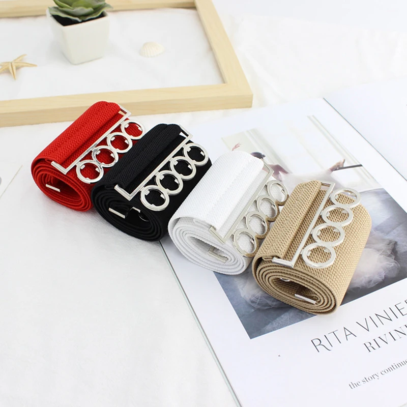 Fashion Women Retro Belt Elastic Waistband Dress Accessories Girls Waist Seal