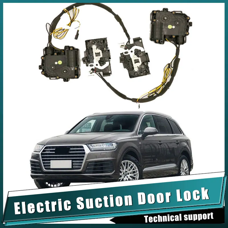 

Car Soft Close Door Latch Pass Lock Actuator Electric Absorption Suction Silence Closer For Audi Q5 Q5L 2012~2023