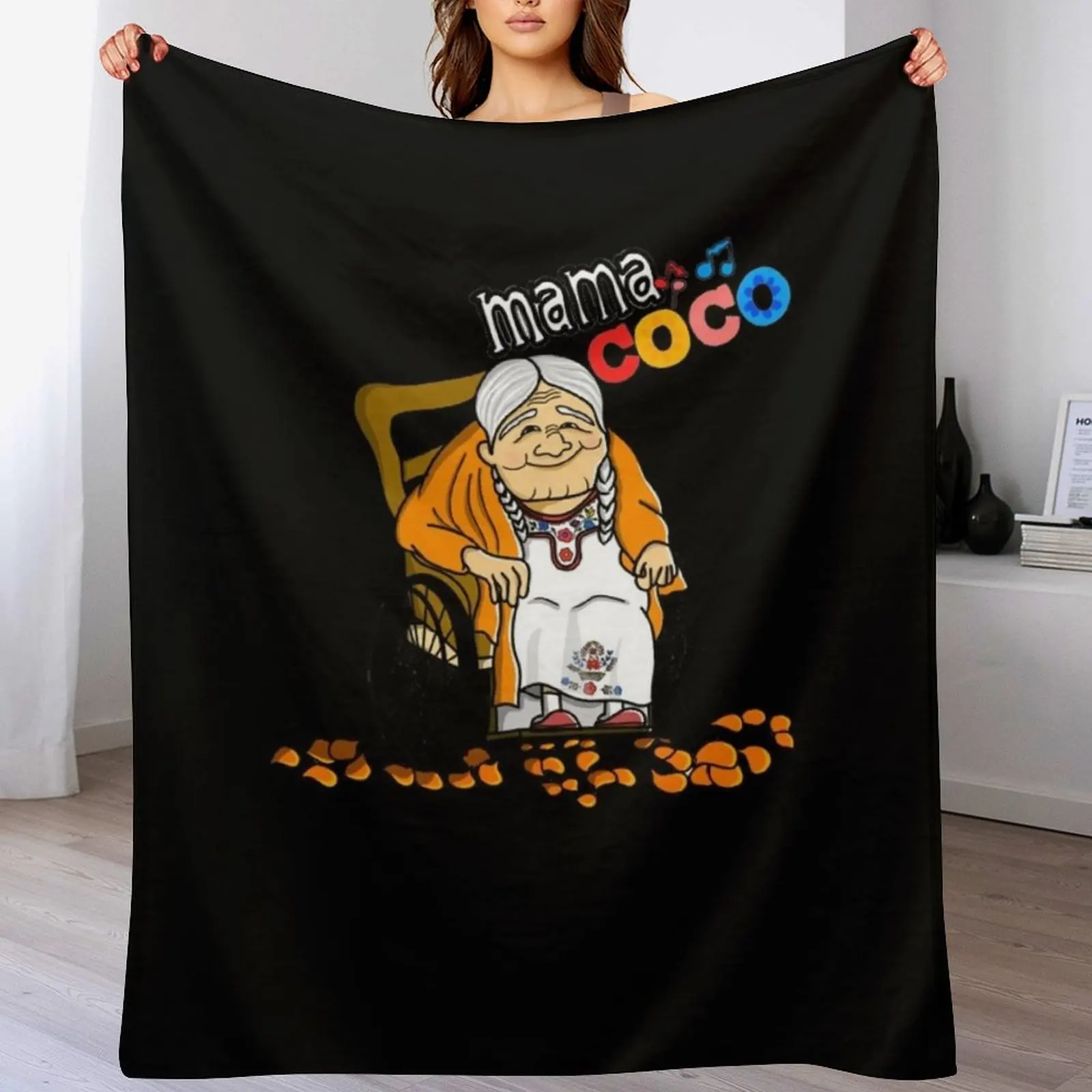 

mama coc Throw Blanket manga Sleeping Bag Summer Beddings Decorative Beds Blankets