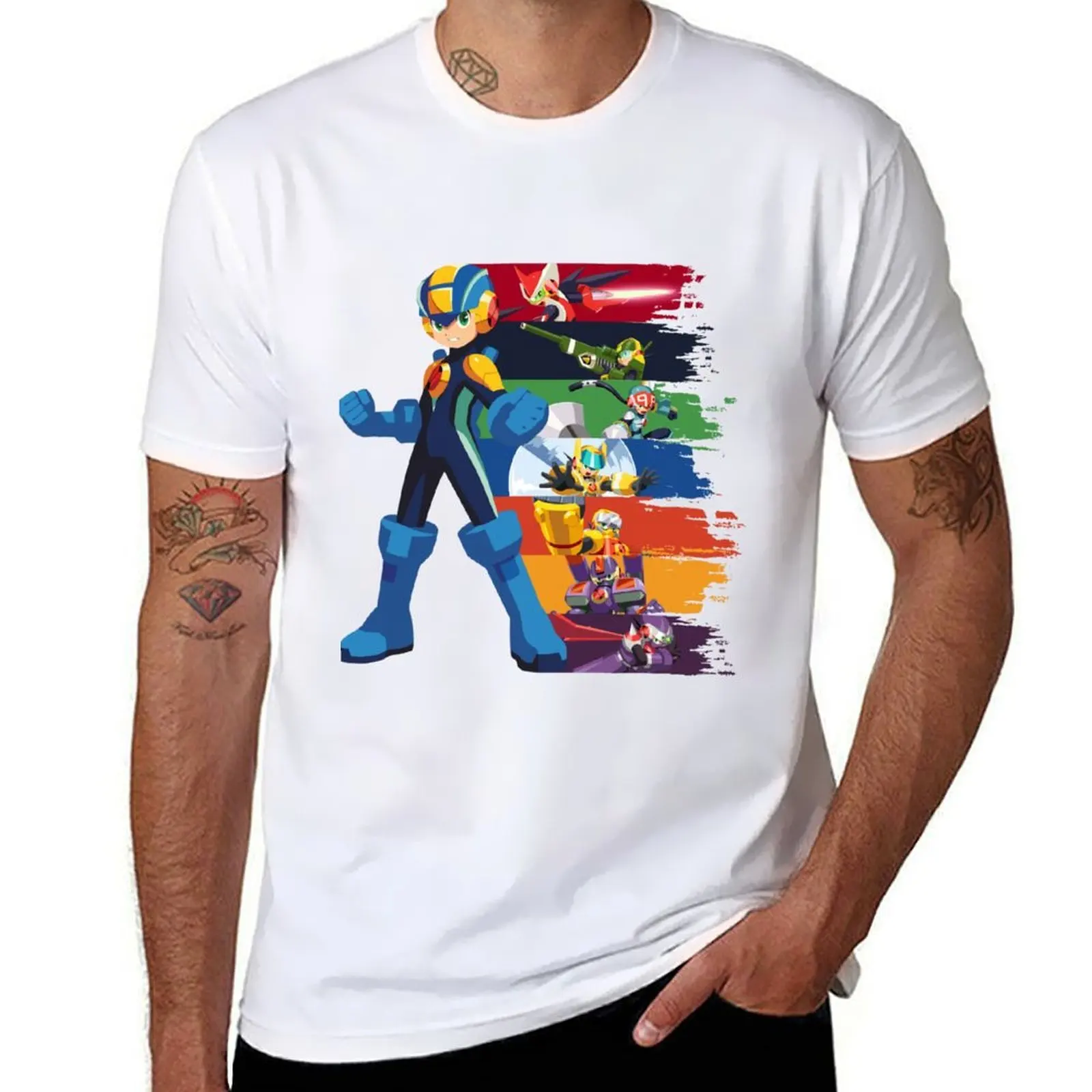 

Megaman: Souls of a Hero V2 T-Shirt t shirt man luxury t shirt for man T-Shirt