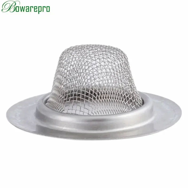 Bowarepro mutfak lavabo süzgeci drenaj delik filtre tuzak lavabo süzgeç paslanmaz çelik banyo lavabosu drenaj atık mutfak aksesuarları