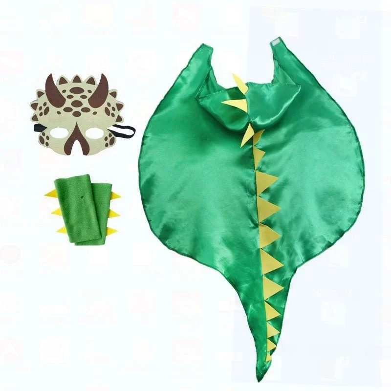 loween Dinosaur Costume Animal Role-plang eup Prop Performance Clothes Children's Outfit Traditional Chinese Stage Co...