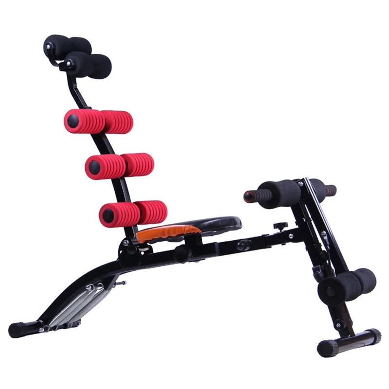 Six in one abdominal machine, abdominal compression machine, lazy person sit up, abdominal and waist support device, home fitnes