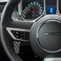 For Chevrolet Camaro 2012 2013 2014 2015 Car Steering Wheel Shift Paddle Extension Carbon Fiber Interior Accessories Decoration