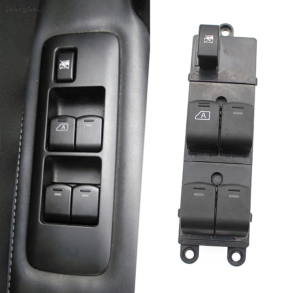 

Power Window Control Switch Window Lifter Switch Button For Nissan Pathfinder Navara D40 Qashqai 2005 - 2015 Left Driver Side
