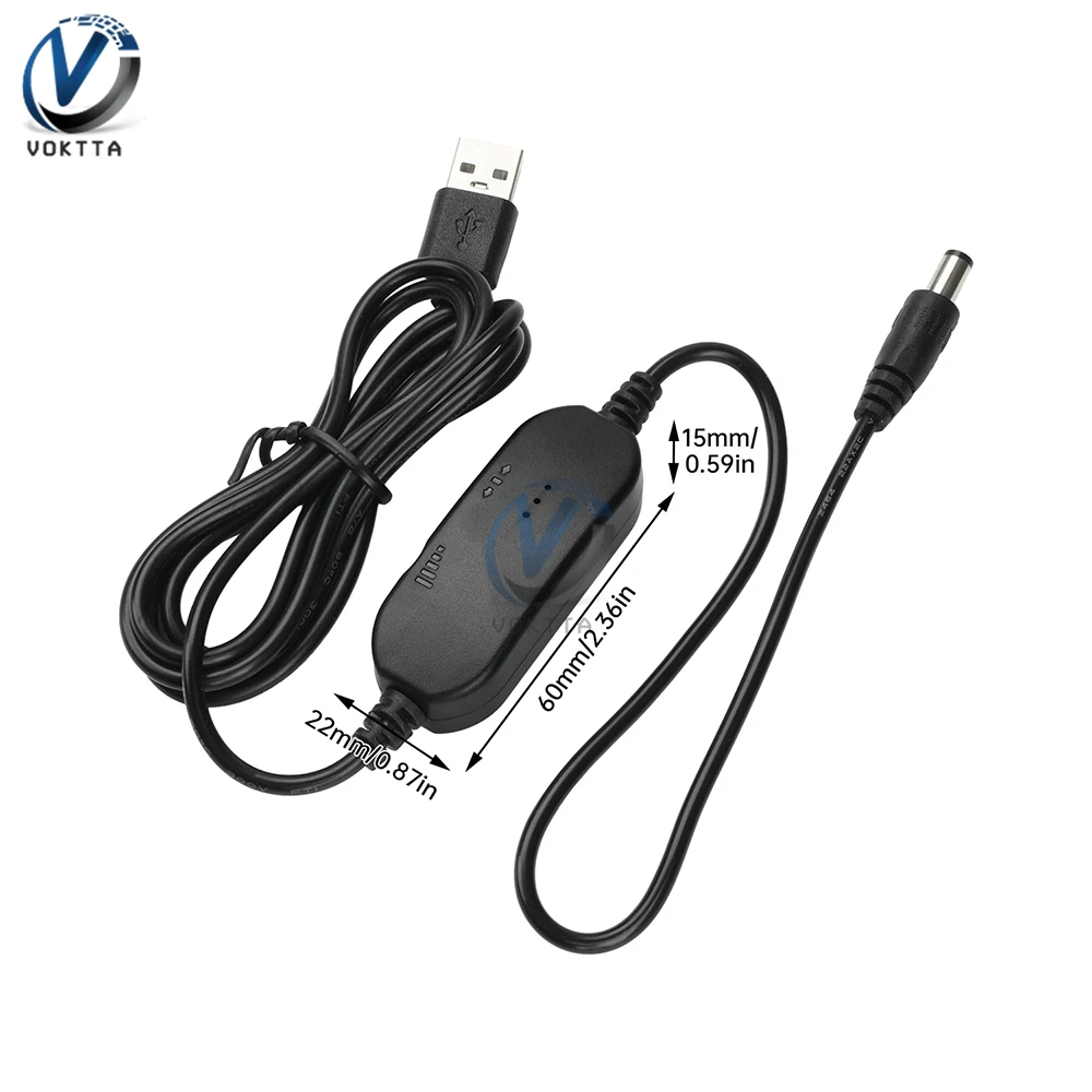 5V 12V USB 케이블 DC 모터 속도 컨트롤러 전기 그라인더 정회전 및 역회전 스위치 USB 팬 전원 공급 라인 드라이버 ON/OFF