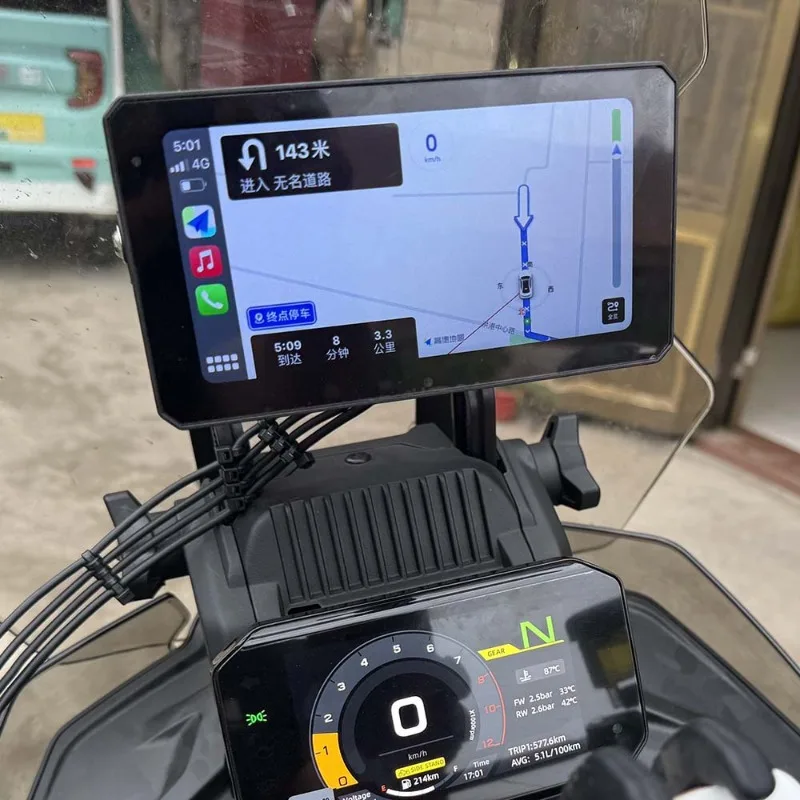 GPS Navigation Bracket For CFMOTO 800MT-X 800MTX MTX800 Mobile Phone Stand Front Holder Support CF MOTO 800 MTX MT-XAccessories