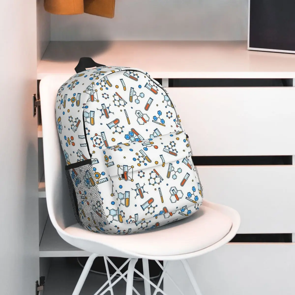 Mochilas de Química Incrível para Meninos e Meninas Mochilas Escolares para Estudantes Casuais Mochila para Laptop Bolsa de Ombro de Grande Capacidade