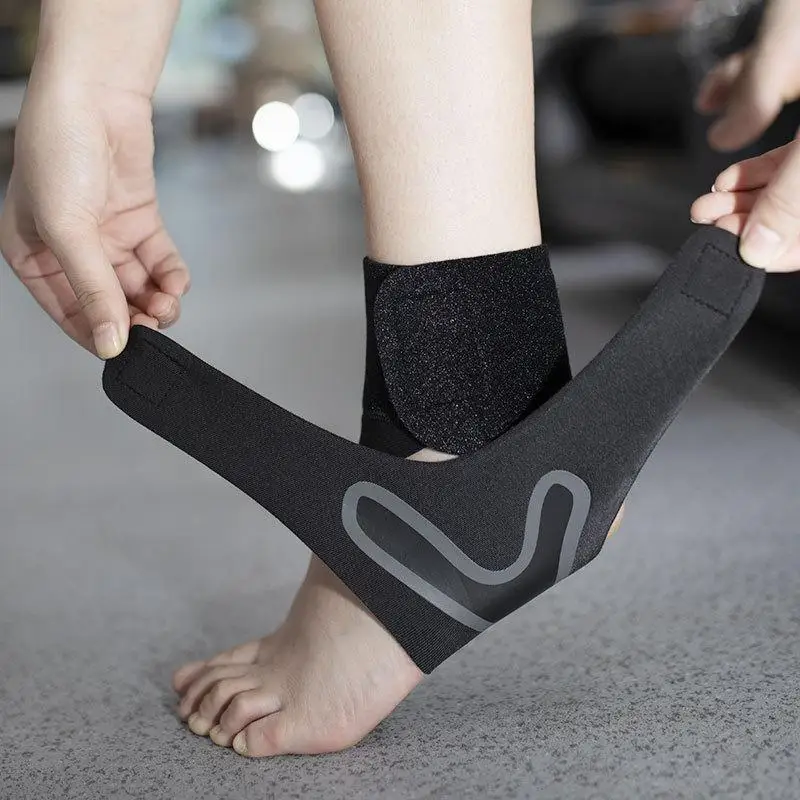 1Pc Ultradunne Enkelbrace Band Compressie Stabiliseert Pezen Motion Enkelfixatie Brace Voorkomt Enkelverstuikingen