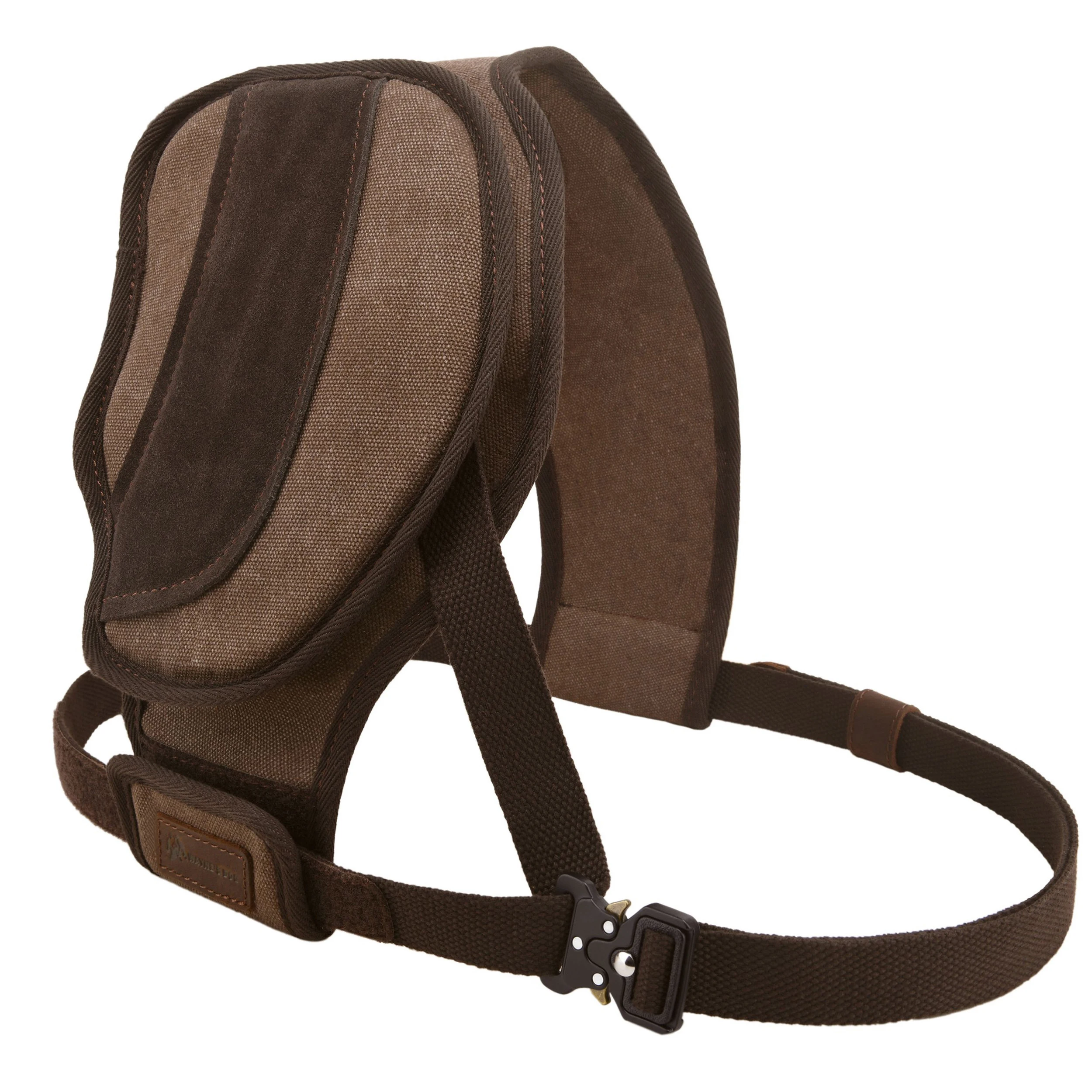 Canvas Shoulder Field Shield Leather Archery Half Chest Protector Guard Shirt Pad Protector Sport Shoulder Pads