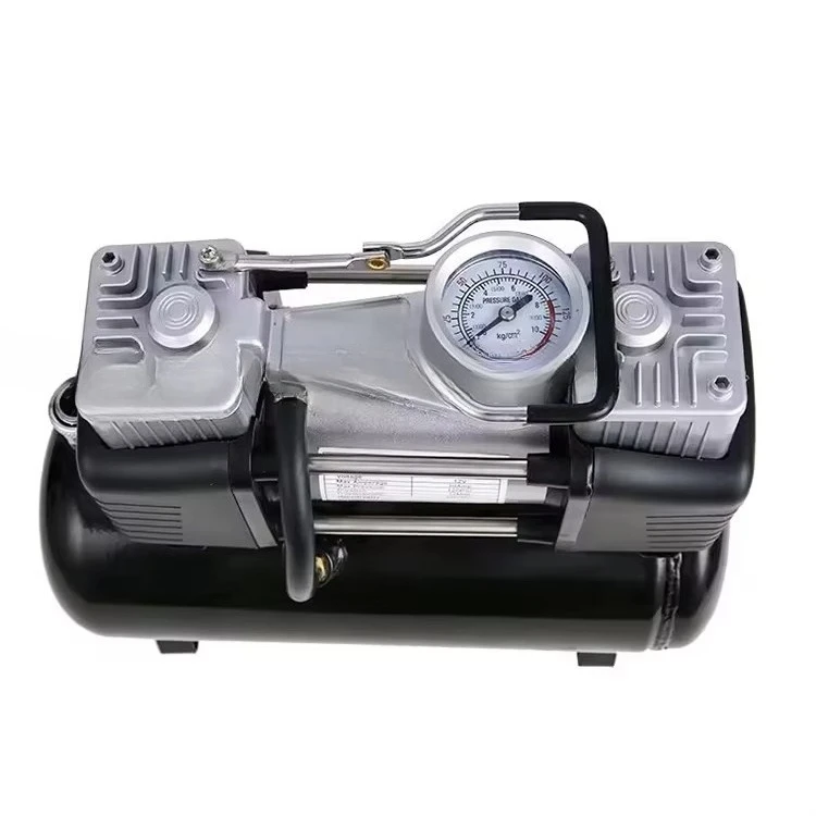 36v-72v 4l Air Compressor Quick Filling Car Portable High-pressure Tire Twin-cylinder Air Pump for Woodworking Spray Painting