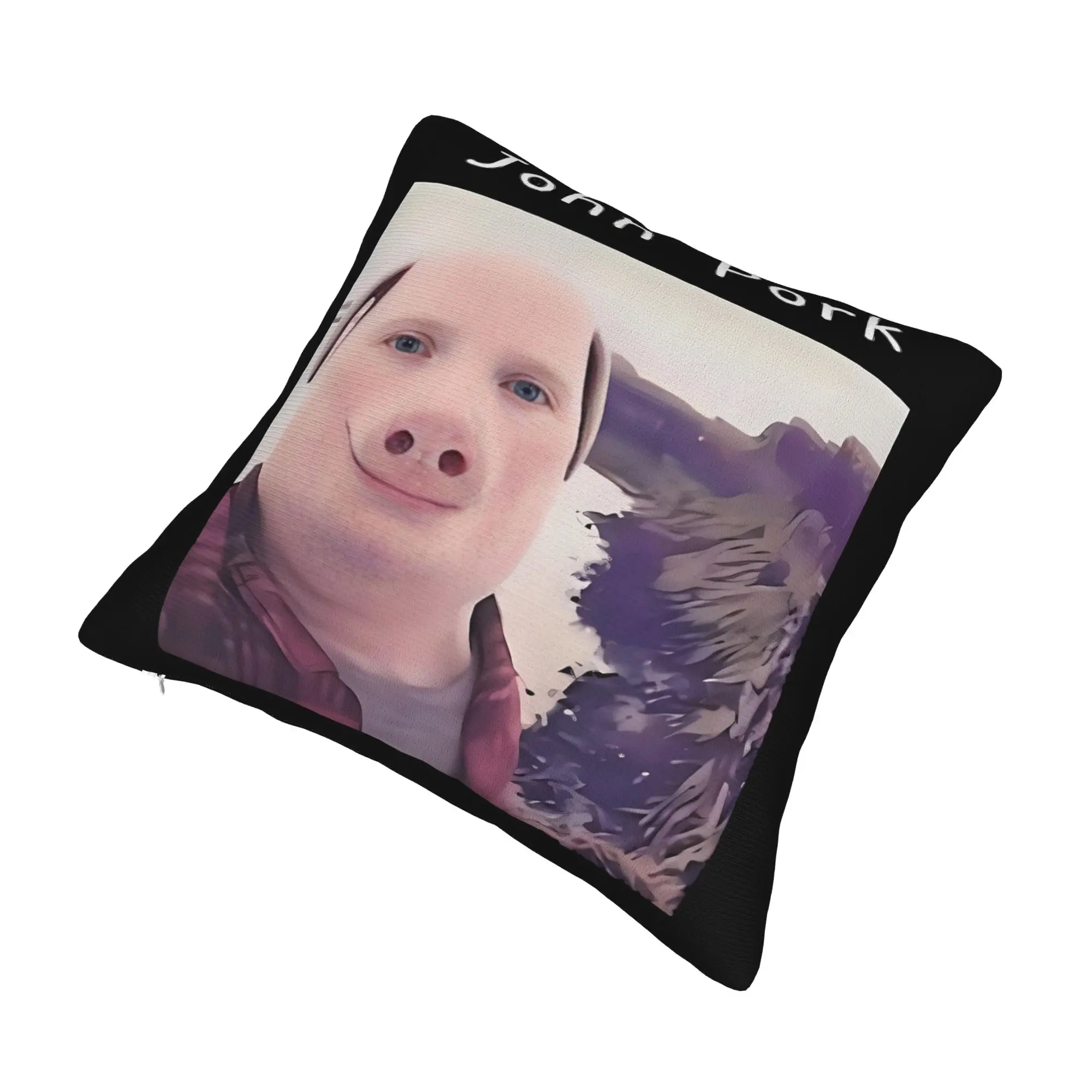 Luxury John Pork Internet Cushion Covers 45x45cm Soft Meme Throw Pillow for Car Square Pillowcase Living Room Decoration