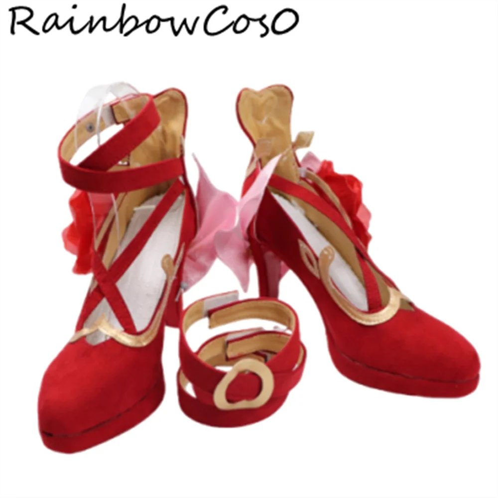 إليسيا هونكاي إمباكت هونكاي: ستار ريل كوسبلاي أحذية أحذية لعبة أنيمي حفلة الهالوين RainbowCos0 W5416 #1