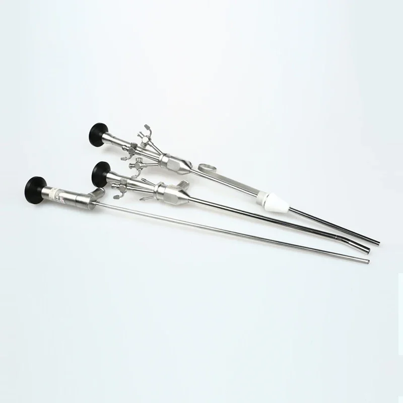 Instrumentos vendedores calientes cirugía endoscópica rígida histeroscopia 6,6 mm 27 mm 0 grados