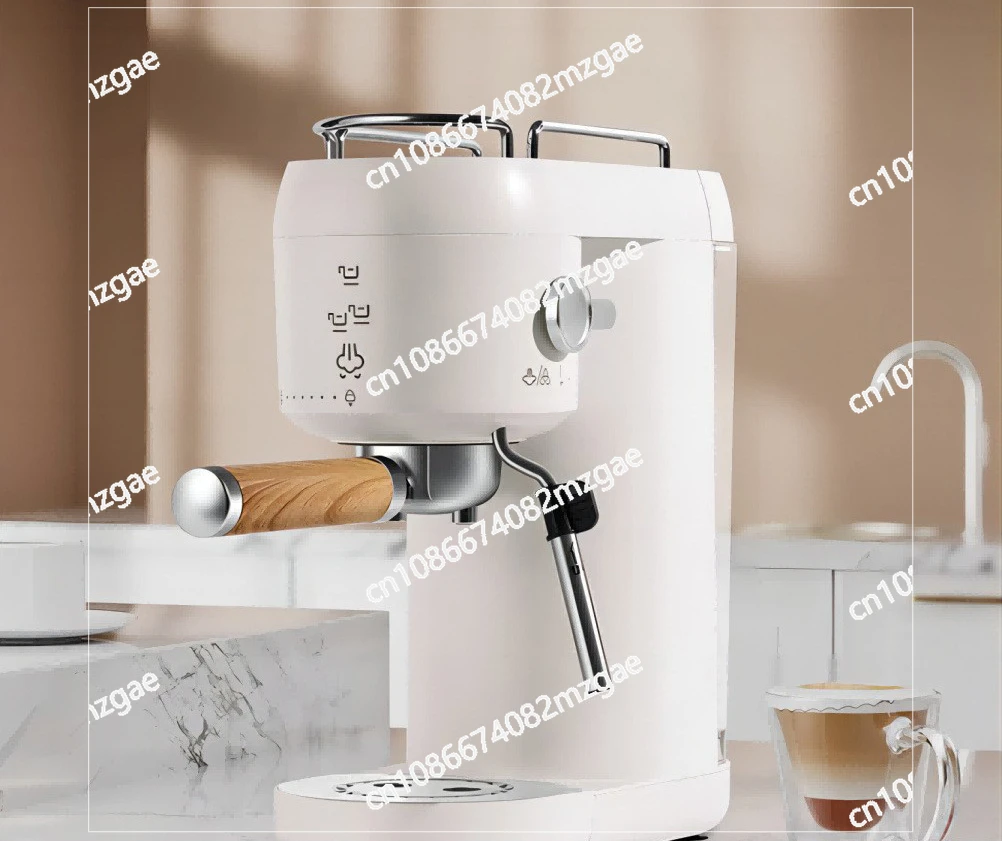 Italian coffee machine Household small Italian semi-automatic coffee machine One person concentrated automatic milk foam machine