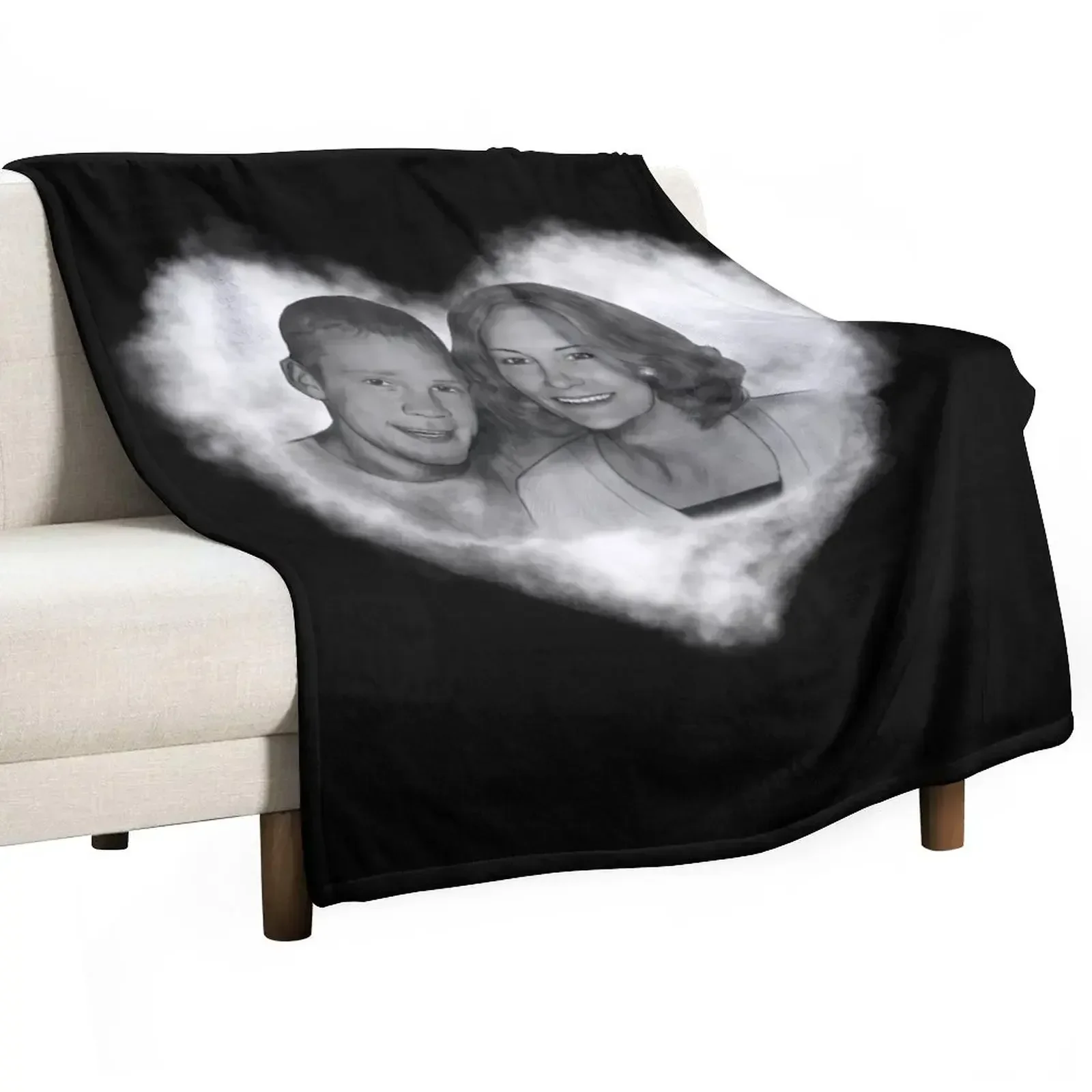 Ian and Joan Throw Blanket Luxury Designer christmas decoration Luxury Thicken Blankets