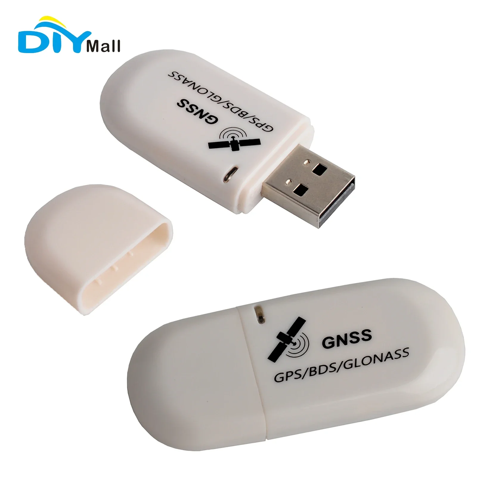 DIYmall USB GPS Receiver Module GNSS GLONASS Antenna Laptop PC Tablet Car Navigation for Win7 Win8 Win10 XP G72