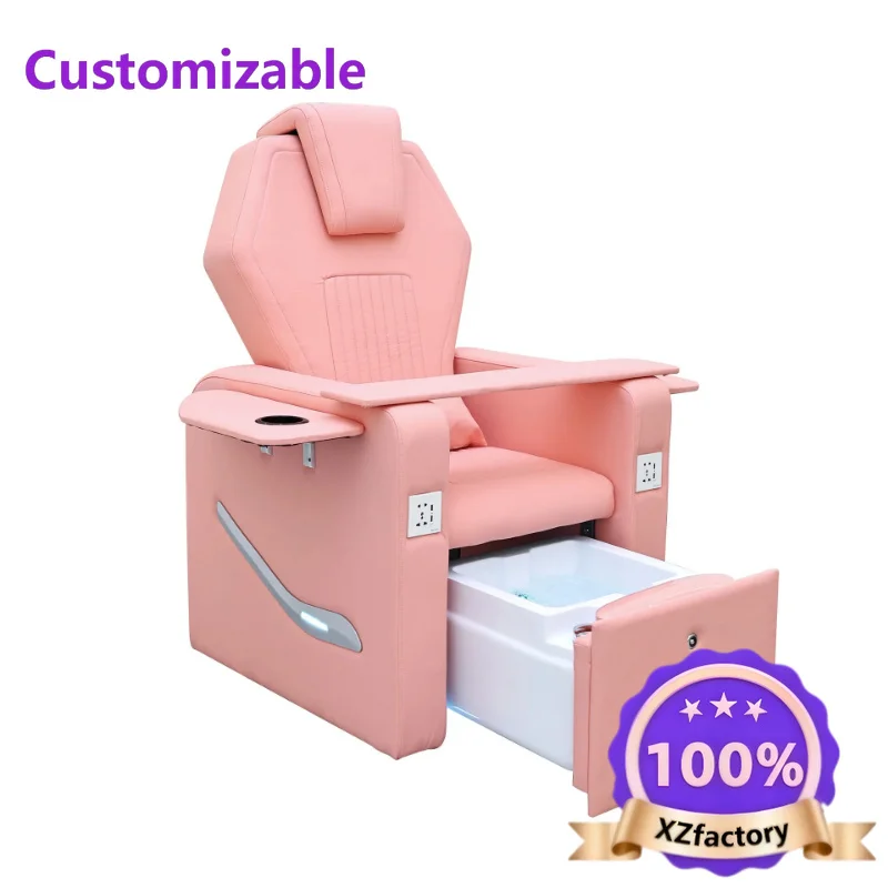 Beauty salon, nail shop, eyelash & nail sofa, foot massage chair, electric massage foot bath sofa chair, foot soaking sofa