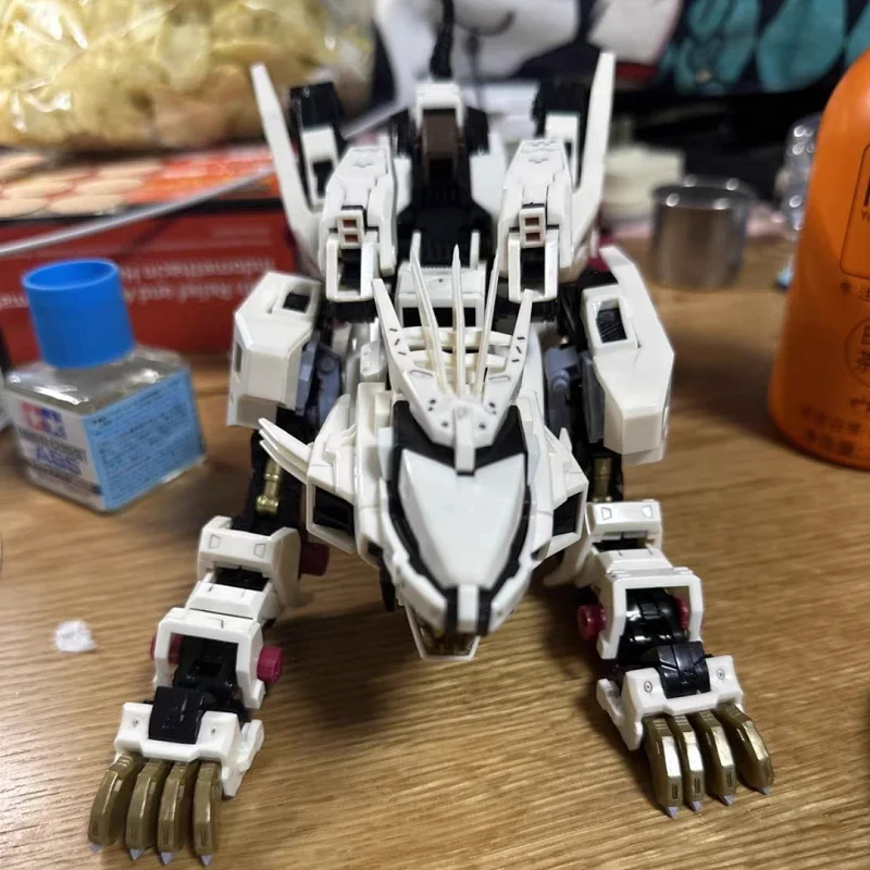 مجموعة لبنات البناء ZOIDS-Robot Lion Liger Zero 1:72 ، نموذج تجميع بلاستيكي ، هدايا أعياد الميلاد وعيد الميلاد