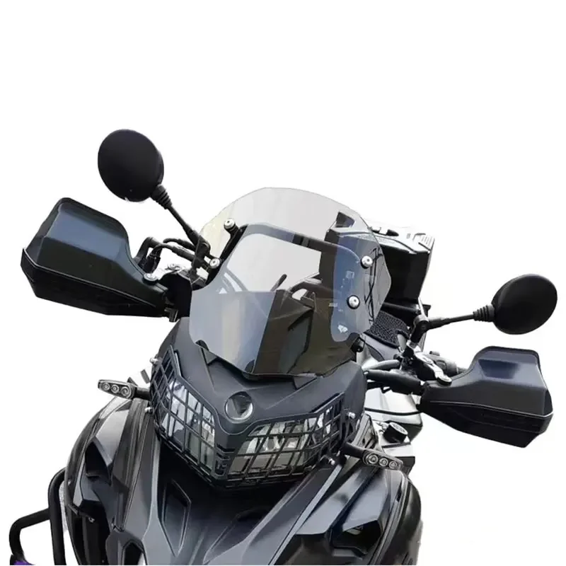 Motorcycle dual bubble windshield suitable for Benelli TRK502 TRK502X TRK 502 X 552 X TRK552X