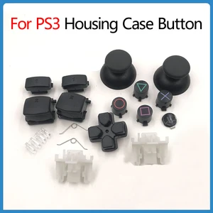 حافظة مبيت زر لسوني بلاي ستيشن 3 ، رأس فطر ، عصا تحكم مفتاح ABS ، مجموعة كاملة من قطعة اللعبة ، استبدال الإصلاح ، PS3 ، 1 مجموعة أفضل 10 غلافات PS3 مبيعا - رقم 10