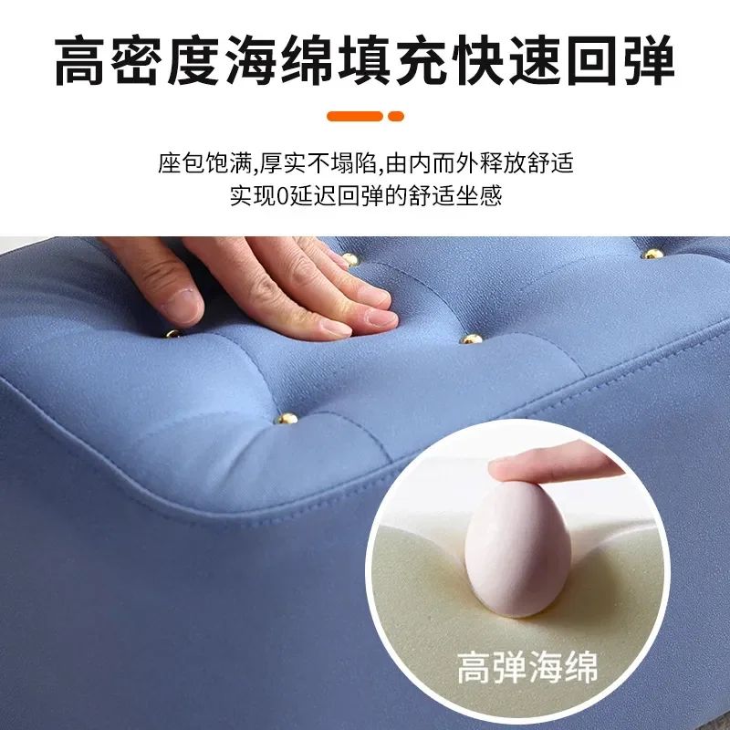 Small Solid Wood Stool Household Low Bench Living Room Sofa Footrest Coffee Table Sturdy Door Shoe Changing Seat Compact