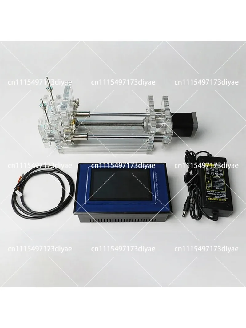 Laboratory Syringe Pump Microfluidic Dispenser 0.01mm/h-3mm/s Flow Rate 72N Force for 1-150mL Syringes