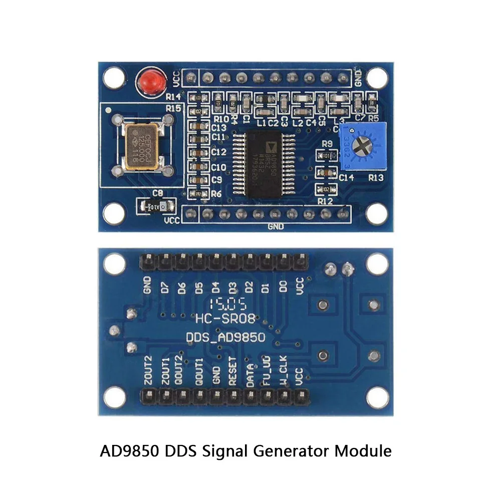 AD9850DDS Signal Module DDS signal generator sine wave square wave function sweep frequency 125MHz