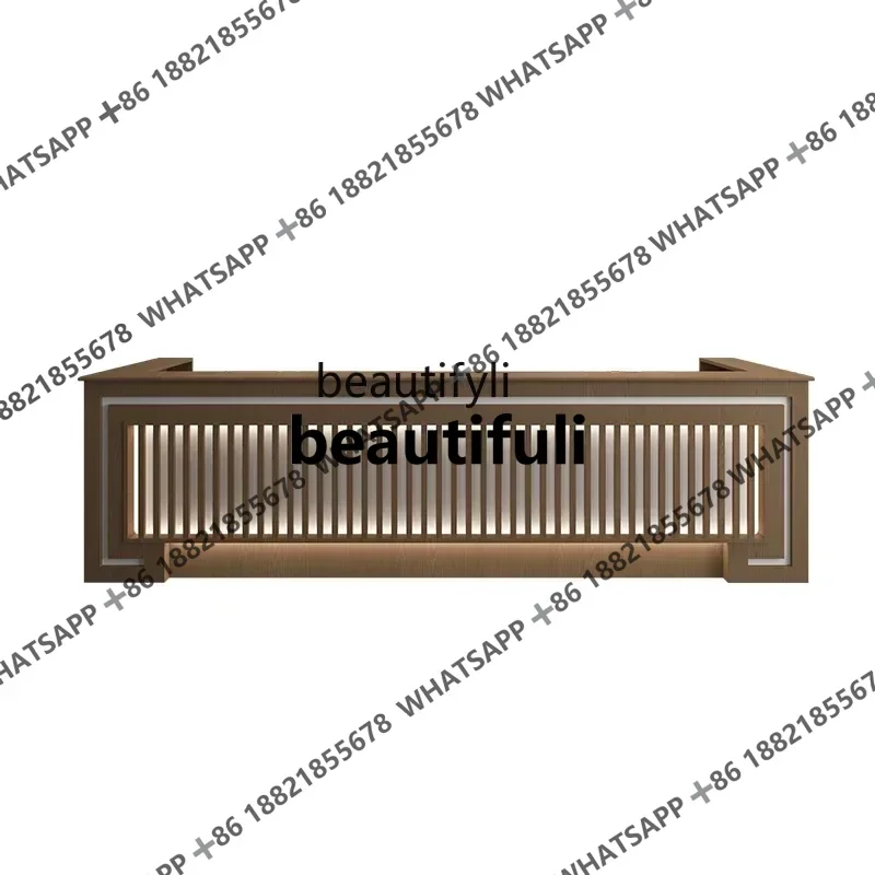 xx1Chinese Cashier Commercial Reception Desk Hotel Catering Front Desk Health Foot Bath Commercial Counter