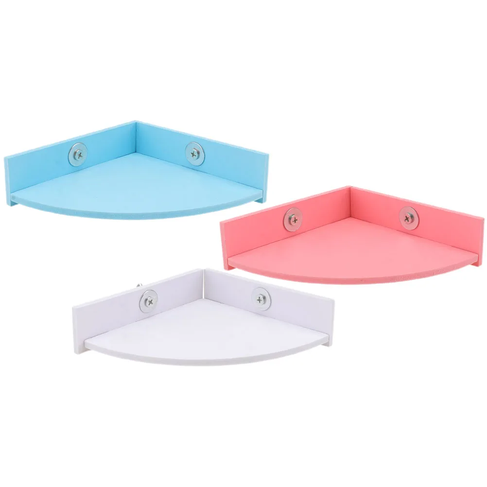  3 Pcs Cage Platform Hamster Toys Guinea Pig Perch Small Animal Accessories Habitat Dwarf
