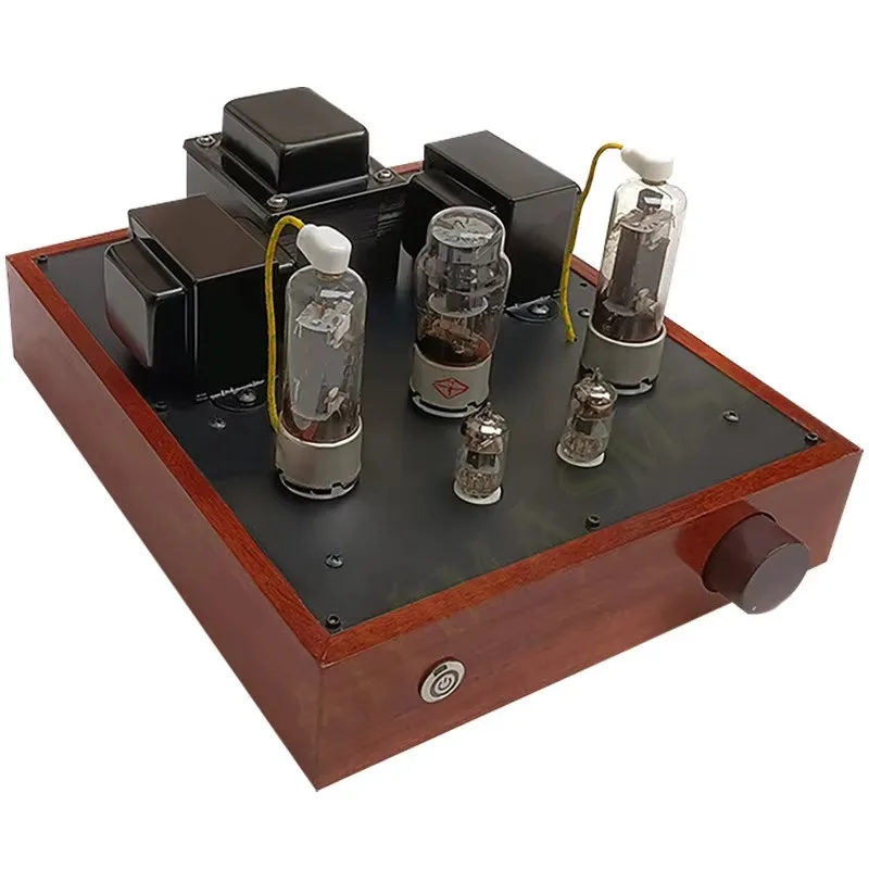 AIYIMA SMSL 6J1 Push 6P13 amplificador de tubo de vacío 5Z4P rectificación 6W 2,0 estéreo ALPS 16 amplificador de Audio Clase A