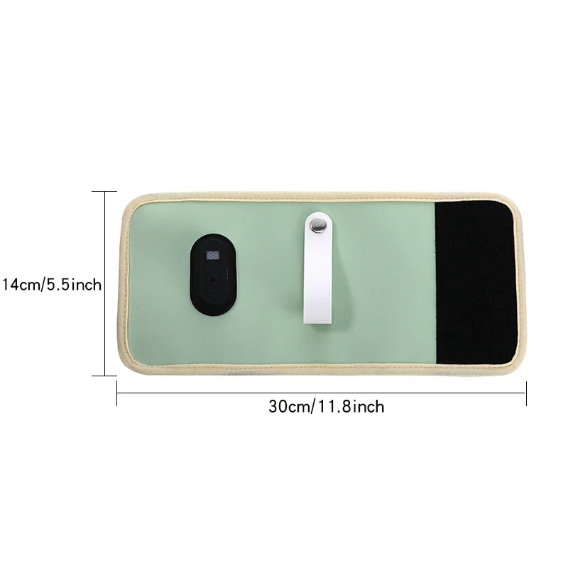 Riscaldatore per biberon con ricarica USB Manicotto riscaldante Scaldalatte 5 Regolazione della temperatura Borsa calda per latte materno isolata