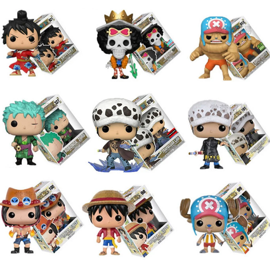 Pop One Piece Figure Luffy chopper AISI Luo luffytaro Action Figure Collection Model Toys Brinquedos For Christmas Gift