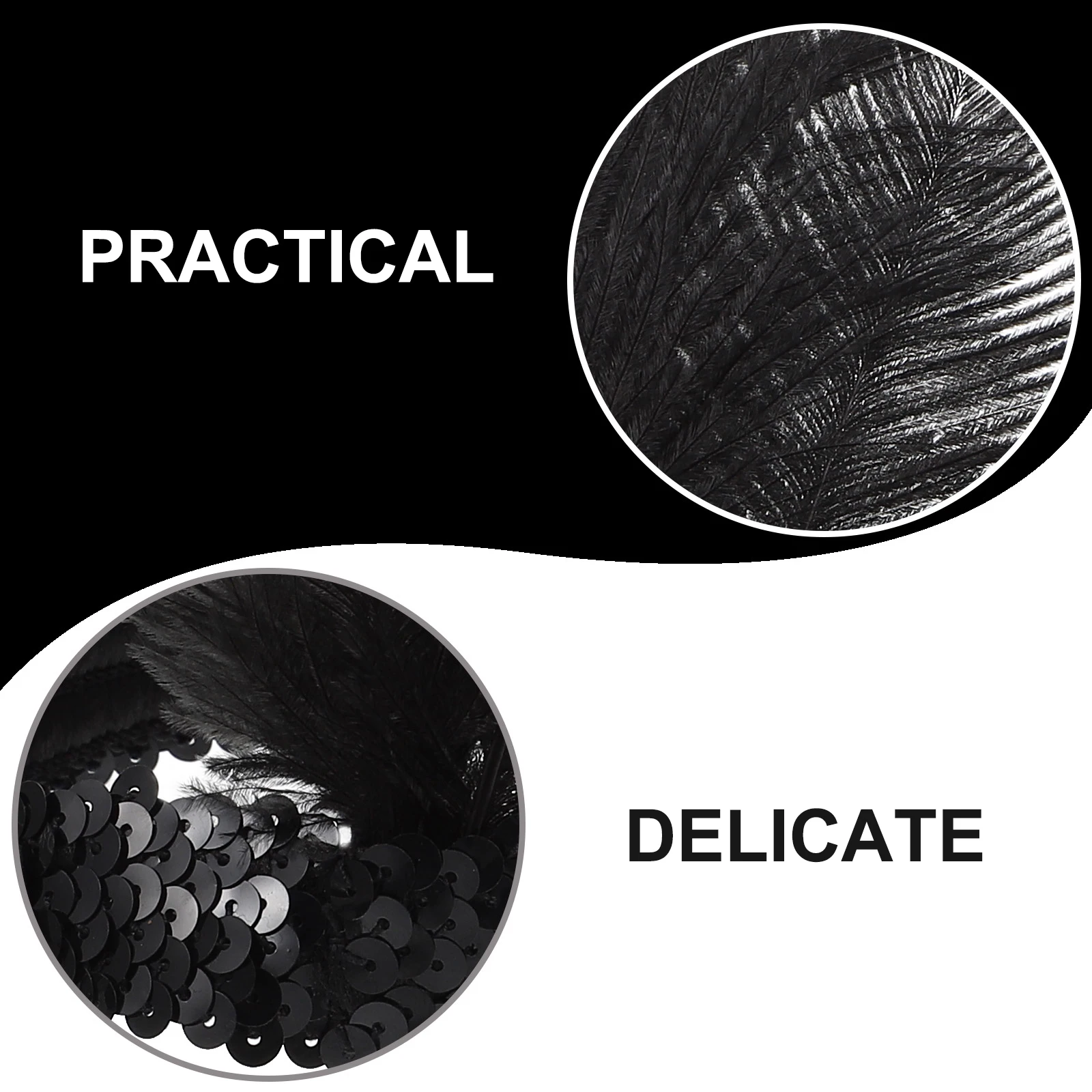 

12 шт. повязки на голову с блестками, элегантные вечерние аксессуары для волос, праздничные головные уборы для выступлений, головные уборы