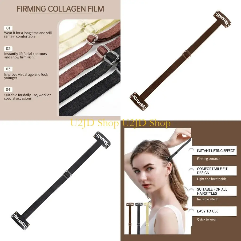 U2jd reutilizável v linha face face stap tira levantamento invisível para mulheres redutor queixo sintra