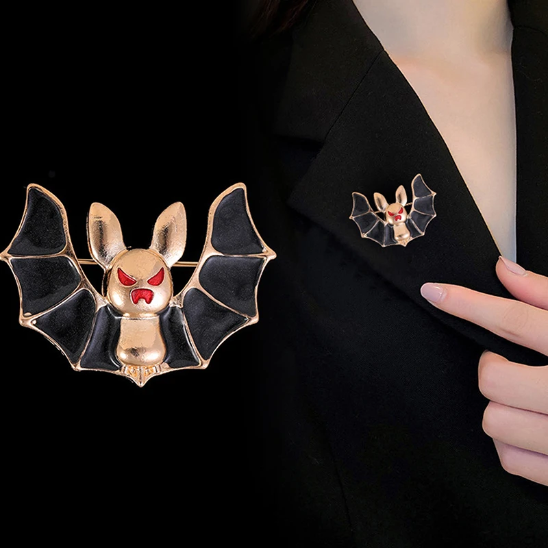 ChimHalloween Pumpkin mesurost Bat Broches, Pins, Breloque, Chapeau, Sac à dos, Vêtements, Accessoires