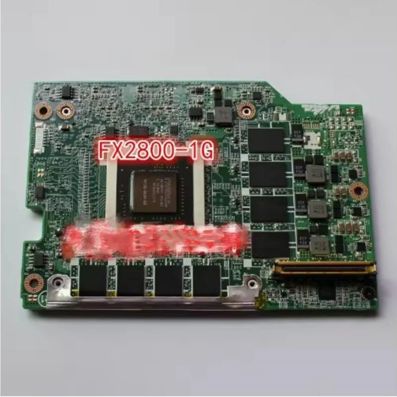 FX2800M N10E-GLM-B2 Graphics Video Card DDR3 1GB MXM 3.0 258MT for Dell Precision M6400 M6500 Laptop FX2800