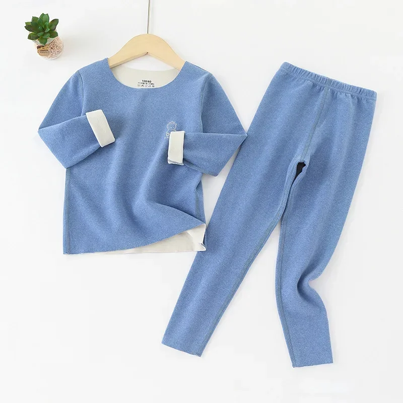 Imagen 7: Invierno niños Long Johns Kids Cation Fluff 14 15 años ropa interior térmica para niños 37 °   Conjunto de pijamas para niñas de temperatura constante