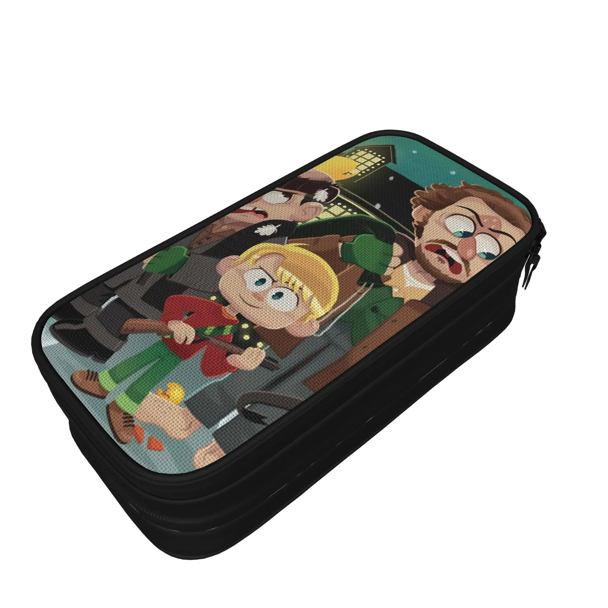 Home Alone Movie Kevin Comedy Pencil Cases Cute Cartoon Pencilcases Pen Student Large Storage Bag School Zipper Stationery