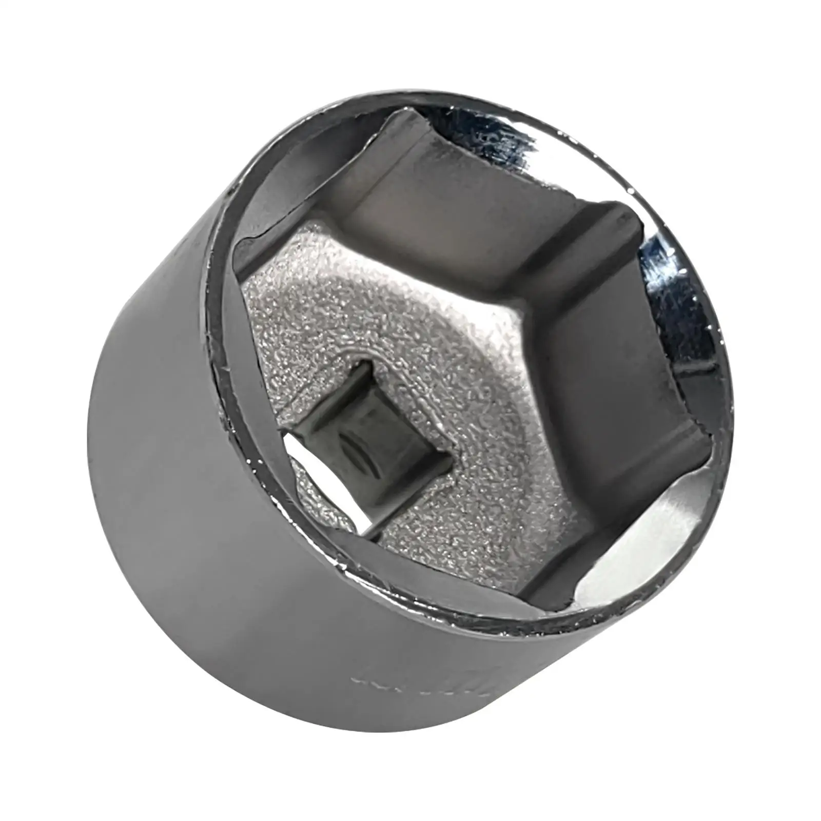 Steel Universal 32mm Oil Filter Removal Key 10mm Drive Socket Wrench for Engine Oil Pan Tools