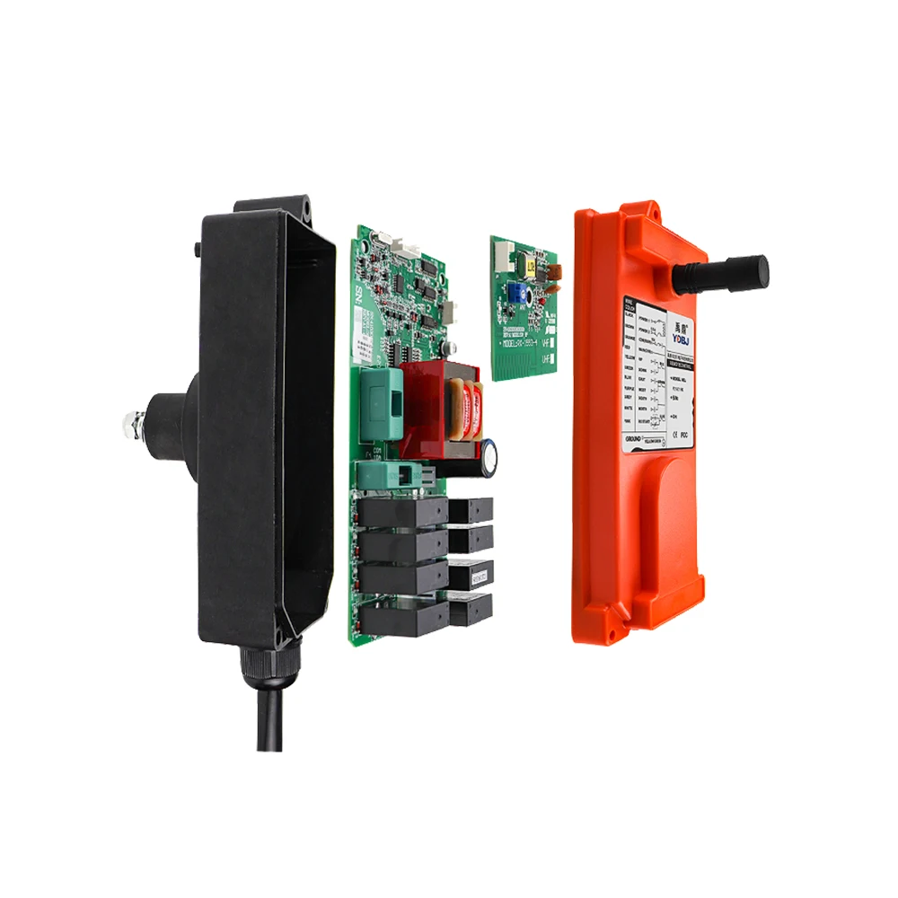 Grúa Industrial con Control remoto, grúa de elevación eléctrica de 220V, 380V, CA, F21-E1B