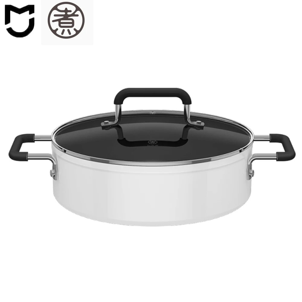 Mijia Customized Version Soup Pot 4L 26CM Food Grade Non Stick Coating Suitable for Mijia Induction Cooker Kitchen Utensils