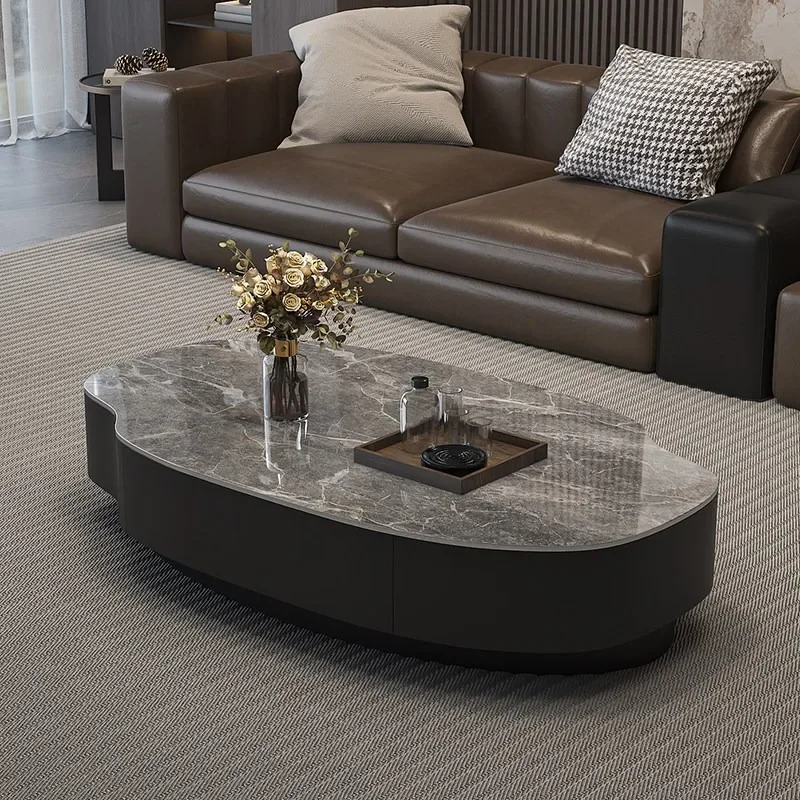 #Home Italian light luxury mango rock slab coffee table modern size apartment living room home tea table creative simple coffee