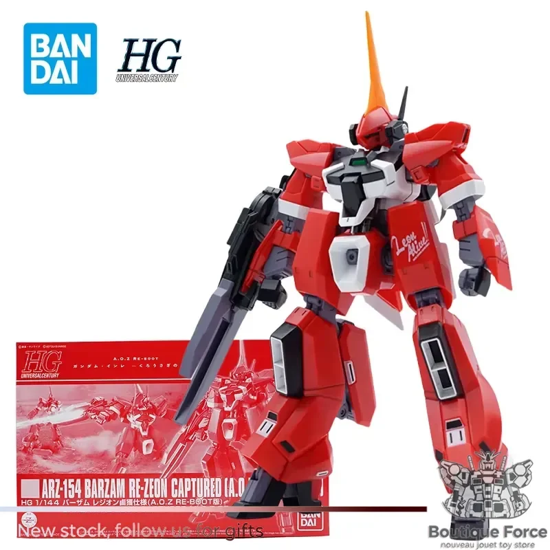 

Bandai Gundam TR-6 Re-Zeon ARZ-154 Barzam Action Figure Z GUNDAM Plastic Model Kit HGUC Series Robot Toy Collectible