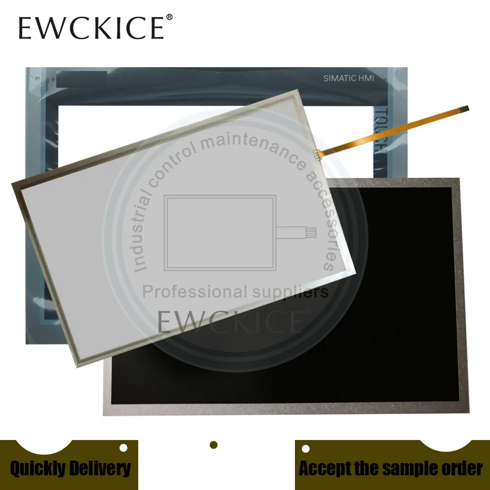 

New 6AV2124-0MC01-0AX0 HMI TP1200 Comfort 6AV2 124-0MC01-0AX0 PLC Touch Screen Panel And Front label Film And LCD