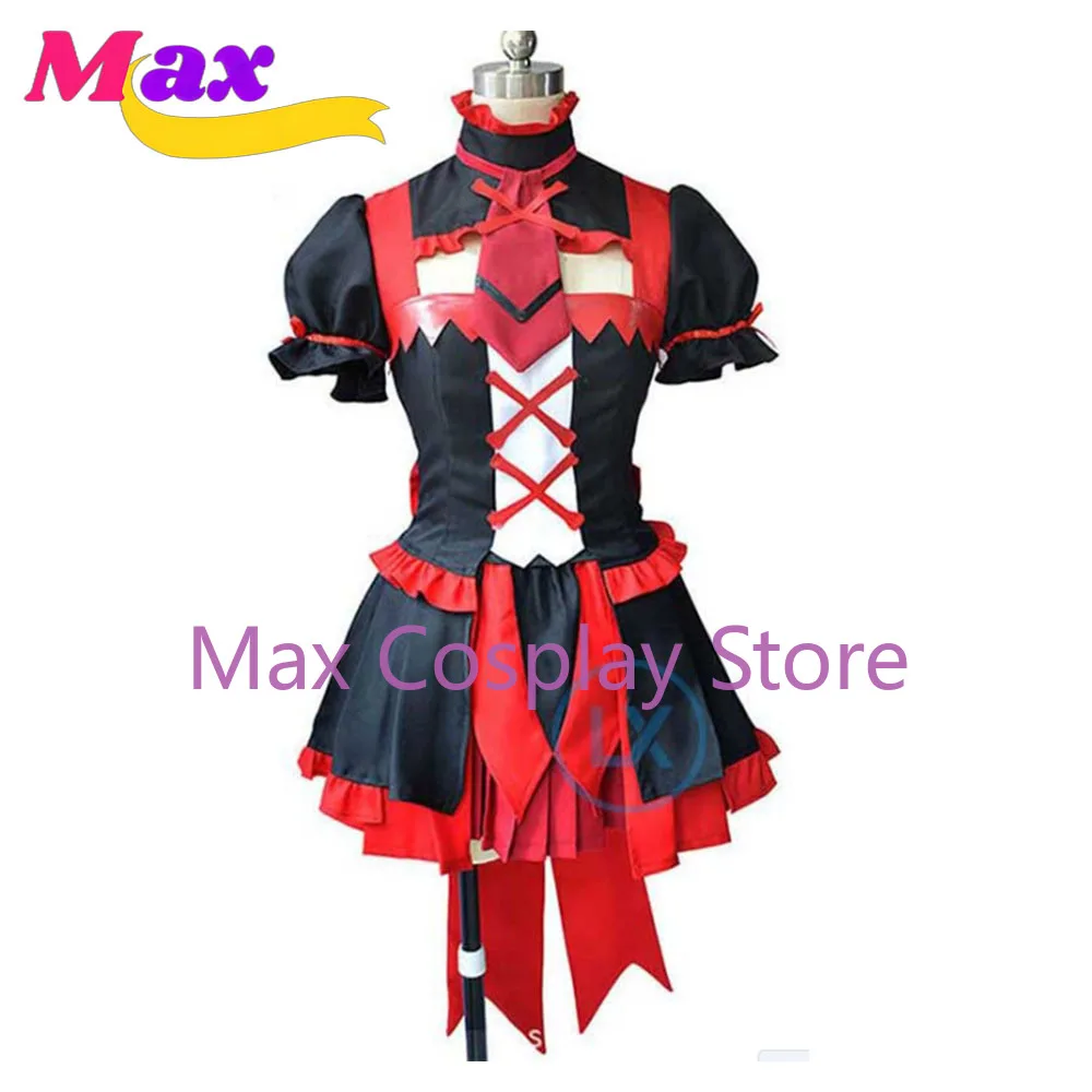 Anime GATE Rory Mercury Fancy Dress Short Sleeve Tops Skirt Uniform Outfit Cosplay Costumes Halloween Gifts